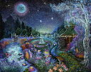 Josephine Wall クロスステッチ刺しゅうチャート HAED 図案 【Halcyon Nights】 Heaven And Earth Designs...