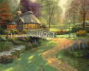 Thomas Kinkade クロスステッチ刺しゅうチャート HAED 図案 【Friendship Cottage】 Heaven And Earth Des...