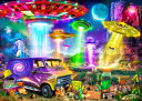 Aimee Stewart クロスステッチ刺しゅうチャート HAED 図案 【Supersized I Brake For UFOS Max Colors】 H...