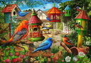 Ciro Marchetti クロスステッチ刺しゅうチャート HAED 図案 【Mini Bird House Gardens】 Heaven And Eart...