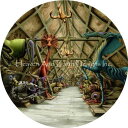 Rodney Matthews クロスステッチ刺しゅうチャート HAED 図案 【The Hall of Bright Carvings】 Heaven And...