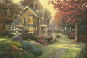 Thomas Kinkade NXXeb`hイ`[g HAED } yVictorian Autumnz Heaven And Earth Designs i Jg[nEX H