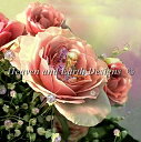Heaven And Earth Designs(HAED) クロスステッチ刺繍 図案 輸入 薔薇のベッド Bed of Roses 全面刺し 上級者