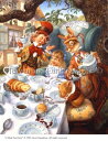 Heaven And Earth Designs(HAED) クロスステッチ刺繍 図案 輸入 マッド・ティーパーティ Mad Tea Party Max Col...