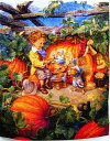 Scott Gustafson クロスステッチ刺しゅうチャート HAED 図案 【Peter Peter Pumpkin Eater Max Colors】 H...