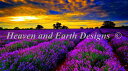 Heaven And Earth Designs(HAED) クロスステッチ刺繍 図案 輸入 Michele Sayetta ラベンダー畑 Lavender Field 全面刺し 上級者