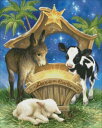 クロスステッチ刺繍 図案 輸入 Heaven And Earth Designs (HAED) 誕生 Born in a Manger 全面刺し 上級者