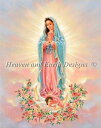 クロスステッチ刺繍 図案 輸入 Heaven And Earth Designs (HAED) グアダルーペの聖母 Our Lady of Guadalupe ...