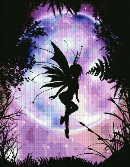 クロスステッチ図案 刺しゅう HAED 手芸 上級者 【ピクシー・ドリーム】 Mini Pixie Dreams