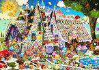 ししゅうクロスステッチ図案 HAED ジンジャークッキー Heaven And Earth Designs 輸入 Aimee Stewart 上級者 Mini Gingerbread Manor 全面刺し