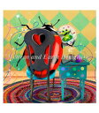 クロスステッチ刺繍 図案 HAED 輸入 Heaven And Earth Designs Aimee Stewart 刺しゅうするテントウムシ Mini You Found Your Stitching Bug 全面刺し 上級者