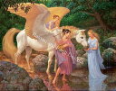 クロスステッチ刺繍 図案 Heaven And Earth Designs 輸入 HAED スコット・グスタフソン Pegasus and the Muses ...