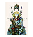 Gordon Fitchett クロスステッチ 図案 刺しゅう チャート 【 Supersized Overdressed Yet Enlightened Ma...