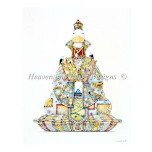 クロスステッチ刺繍 図案 HAED 輸入 Heaven And Earth Designs 上級者 Gordon Fitchett 座法とアヒル Sitting Duck 2