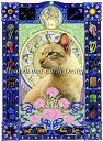 クロスステッチ刺繍 図案 Heaven And Earth Designs HAED 輸入 上級者 Lesley Ivory 射手座の猫 Sagittarius...