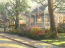 Thomas Kinkade Studios クロスステッチ 刺しゅう チャート HAED 図案 【 Hometown Pride Request A Size...