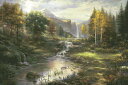 ししゅうクロスステッチ図案 HAED Heaven And Earth Designs 輸入 上級者 Thomas Kinkade 家族の思い出 Mini Re...