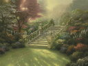 Thomas Kinkade クロスステッチ刺しゅうチャート HAED 図案 【Stairway to Paradise Max Colors】 Heaven ...