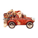 Heaven And Earth Designs HAED クロスステッチ刺繍図案 輸入 上級者 Yvonne Gilbert 車に乗るサンタ Santa In Car