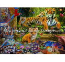 HAED Heaven And Earth Designs クロスステッチ刺繍 図案 輸入 上級者 Jan Patrik Krasny タイガー・ペインティング Tiger Painting 全面刺し