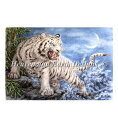 Heaven And Earth Designs クロスステッチ図案 チャート 【ホワイト・タイガー・ウェーブ】 Supersized White Tiger ...