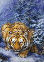 KAYOMI HARAI クロスステッチ刺しゅうチャート HAED 図案 【Supersized Winter Forest Max Colors】 Heave...