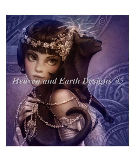 HAED クロスステッチ刺繍図案 Heaven And Earth Designs 輸入 上級者 Tracy Butler 相性 Lackadaisy Affinity 全面刺し