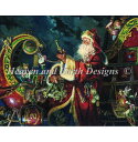 クロスステッチ刺繍図案 Heaven And Earth Designs 輸入 HAED 上級者 Dean Morrissey クリスマスの旅の準備 Prepa...