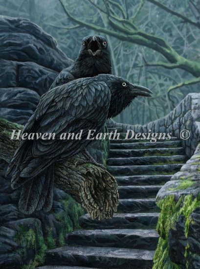 Heaven And Earth Designs クロスステッチ刺繍図案 輸入 HAED 上級者 Lisa Parker 獄吏 Supersized Watchmen Max Colors 全面刺し ハイレベル