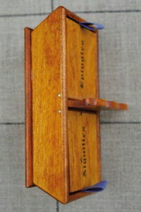 Sajou木製ボックスPetitpanierderangementpouraiguillesetépingles保管収納ケースフランスメゾンサジューBOIS_PAN_AIG_EPI