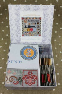 【送料無料】Sajouクロスステッチシュノンソー城Kitdepointdecroix:lechâteaudeChenonceauキットサジューフランスメゾンサジューKIT_PDC_MUP_CHEN_01