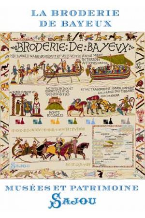 Sajou ポストカード Carte postale Sajou Broderie de Bayeux 葉書 サジュー フランス メゾンサジュー グリーティングカード CP_001_MUP_BAY