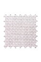 Sajou クロスステッチ刺繍布 5.5pts Aida Toile Aida 5,5 pts/cm Coupon 50 x 80 cm Coton - Ros...