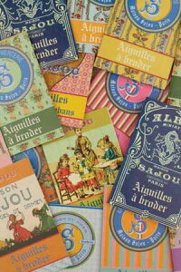 【DM便対応】Sajou先丸針(6本セット)クロスステッチSixaiguillesàbrodernuméros22,24et26-carnetAlbumbleuサジューフランスメゾンサジューAIG_CAR_BRO_SAJ_13