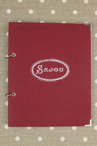 【DM便対応】限定版再版SajouクロスステッチKitdepointdecroix:bloc-notescouverturealbumSajouキットフランスKIT_PDC_SAJOU_17_01