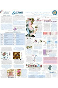 Sajouクロスステッチ刺繍キット【マリーアントワネット】輸入上級者KIT_PDC_MUP_VERS_02(予約)