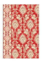 SajouiTW[j vgn 45x65cm yCOUPON TISSU DAMAS ROUGE MOTIF PRINCIPALz Jbgς pb`[N tX T_SAJ_C_050_075_PER_04A y\z