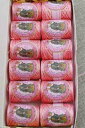 Sajou レース糸 12玉 110m ドラジェ 【BOÎTE 12 COCONS CALAIS COTON TON DÉGRADÉ...
