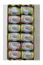 サジュー(SAJOU) レース糸 12玉 110m ビザール 【BOÎTE 12 COCONS CALAIS COTON TON MULTICOLOR...