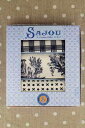 Maison Sajou 綿生地3種セット 各50x75cm 【Bo te cadeau trois coupons Travaux de la Manufacture noir】 フランス BTE_TIS_SAJ_COU_03_11A 【予約】