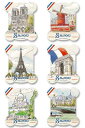 メゾン・サジュー(Maison Sajou) オーガナイザー 糸巻き 【SIX CARTES À FIL SAJOU SEINE VUES DE PA...