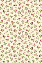 Sajou(サジュー) プリント生地 45x65cm はぎれ 【COUPON TISSU PUR COTON LES ROSES DE JOSÉPHI...