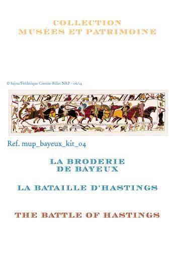 Sajou- クロスステッチししゅう手芸キット 【ヘイスティングズの戦い-BATAILLE D'HASTINGS-】 輸入 上級者 KIT_PDC_MUP_BAY_03（予約）