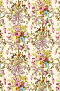 Maison Sajou(サジュー) PVC加工生地 45x65cm 【マリーアントワネットの寝室-COUPON DE TISSU ENDUIT CHAMBRE...