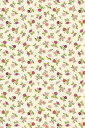 Maison Sajou（サジュー） PVC加工生地 45x65cm 【COUPON DE TISSU ENDUIT LES ROSES DE JOSÉPHINE 1】 カット済み ポリ塩化ビニールコーティング フランス T_SAJ_C_050_075_END_23B 【予約】