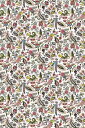 サジュー(Maison Sajou) ビニールコーティング加工生地 45x65cm 【COUPON DE TISSU ENDUIT COQUECIGRUES M...