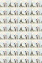 サジュー(Maison Sajou) ビニールコーティング加工生地 45x65cm 【COUPON DE TISSU ENDUIT PARIS 1】 カット済み...