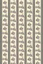 MAISON SAJOU ビニールコーティング加工生地 45x65cm 【COUPON DE TISSU ENDUIT OFFRANDE AMOUR GRIS ...