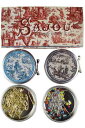 MAISON SAJOU(サジュー) ティン缶2セット 硝子ピン&安全ピンフランス製 【BOÎTE DEUX BOÎTES MÉT...