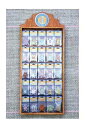 ドールハウス ミニチュア 手芸店 Sajou(サジュー) 【PRÉSENTOIR BOIS MINIATURE CARTES À FIL】 ...